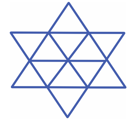 Головоломка для школьников про треугольники