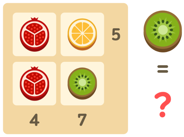 Математический ребус для детей